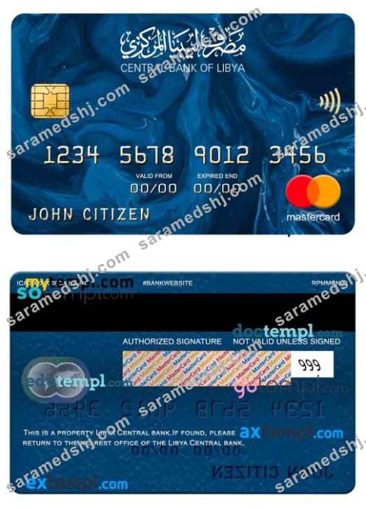 Libya Central bank mastercard